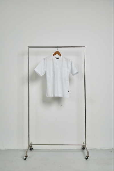 Kurta Short Sleeve Gargas, White