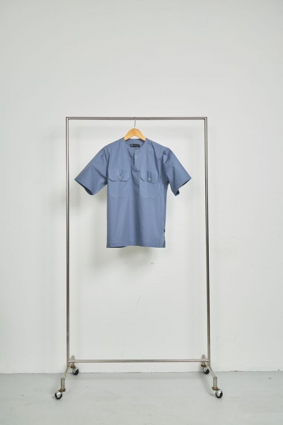 Kurta Short Sleeve Makara, Space Blue