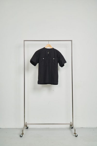 Kurta Short Sleeve Garang, Black