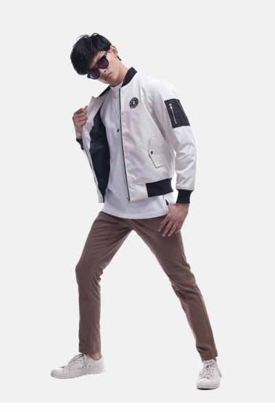 Bomber Jacket FTD - White