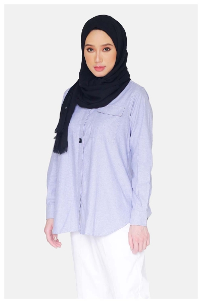 Blouse Aria - Denim Blue