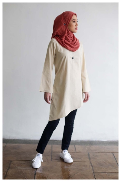 Blouse Aviya - Pastel Yellow