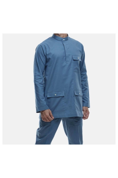 Kauru Cekak Musang - Ocean Blue