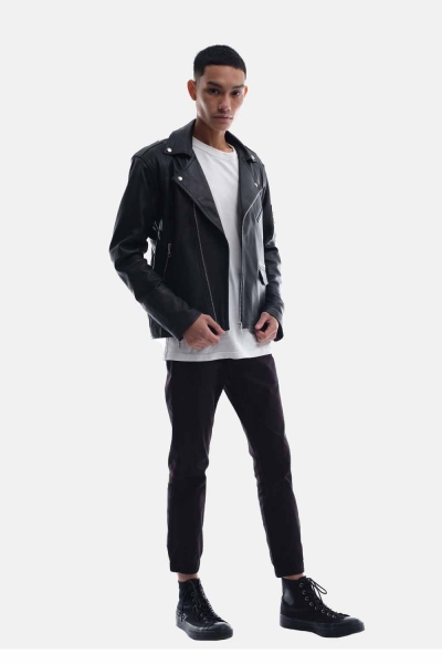 Leather Biker Jacket