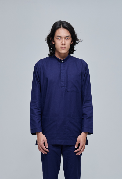 Baju Melayu Cekak Musang Yazuq, Dark Blue
