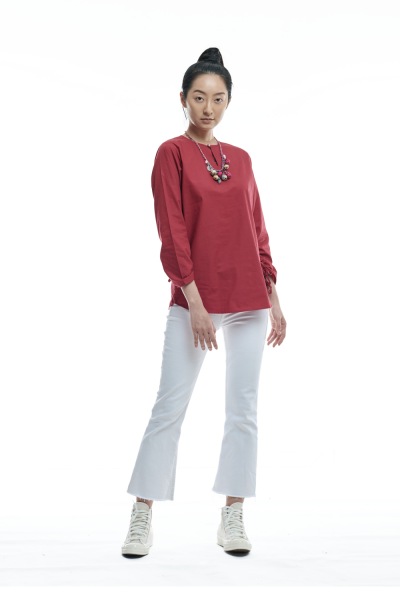 Blouse Sehaya - Maroon