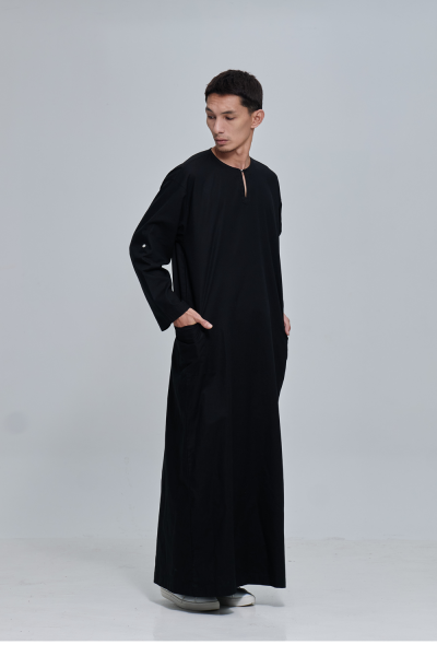 Oversized Jubah Mook - Black
