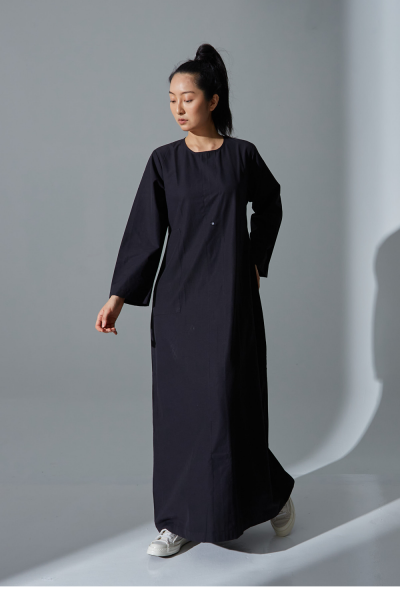 Jubah Dress Hangxu - Black