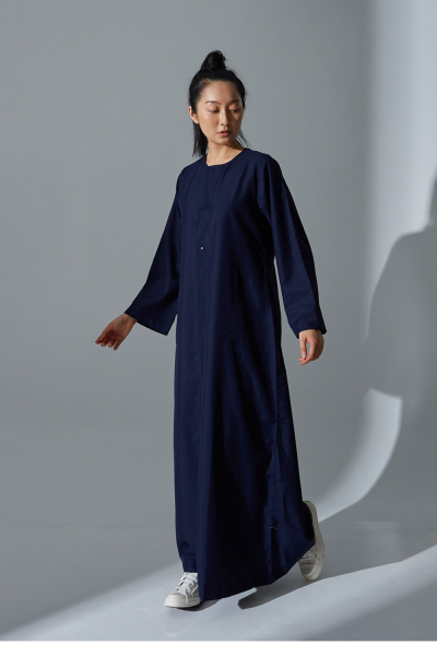 Jubah Dress Hangxu - Dark Blue